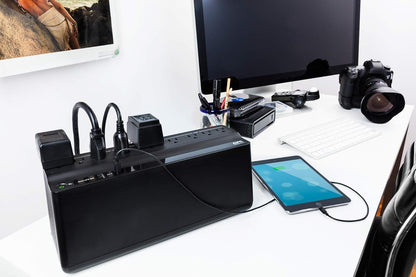APC Unidad UPS 9 Tomas de Corriente y 2 Puertos USB, 120V