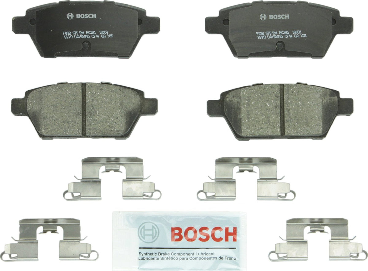 Bosch QuietCast Premium Pastillas de Freno Cerámicas - Posterior - 1161 - 1100-1299