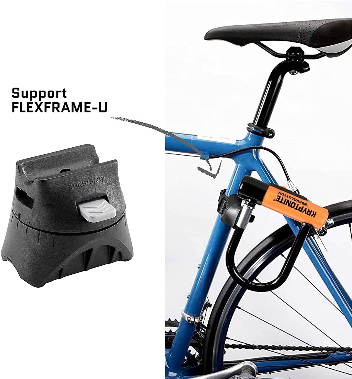 Kryptonite Evolution Cerradura en U 14mm para Bicicleta Antirrobo