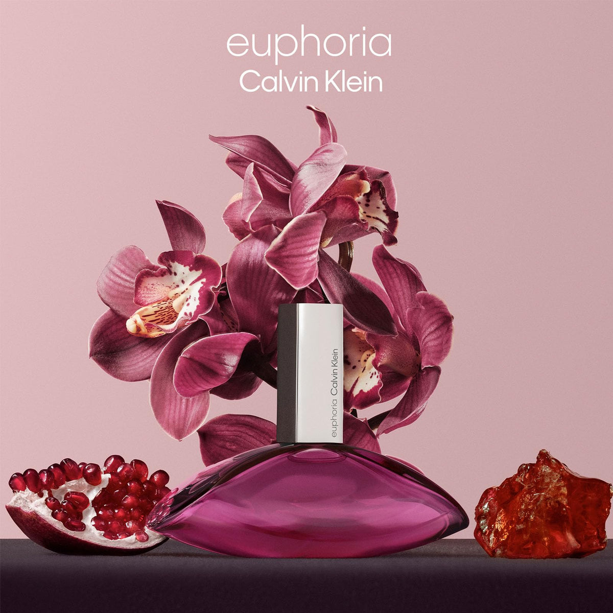 CALVIN KLEIN, Fragancia para Mujer, Euphoria for Women Eau de Parfum, Aroma Sensual, Floral, Frutal y Amaderado, 100 ML