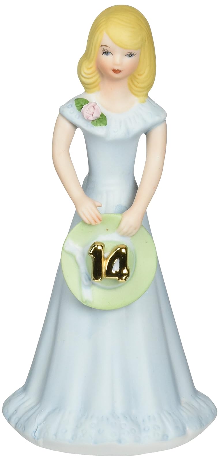 Enesco E2314 Growing up Girls from Blonde Age 14 Figurine 6.5 IN