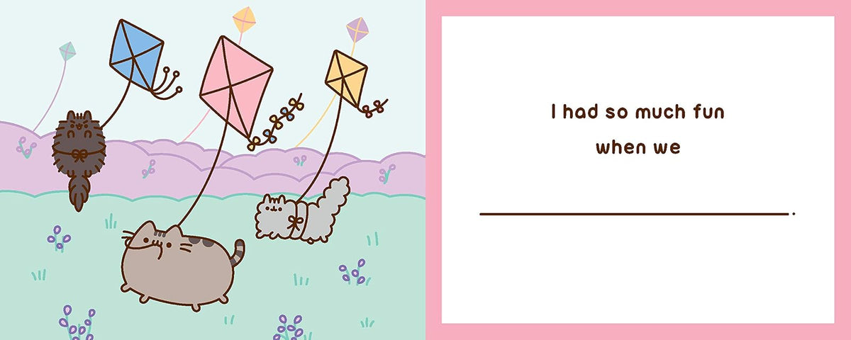 Pusheen: I Like You More Than Pizza: A Fill-In Book