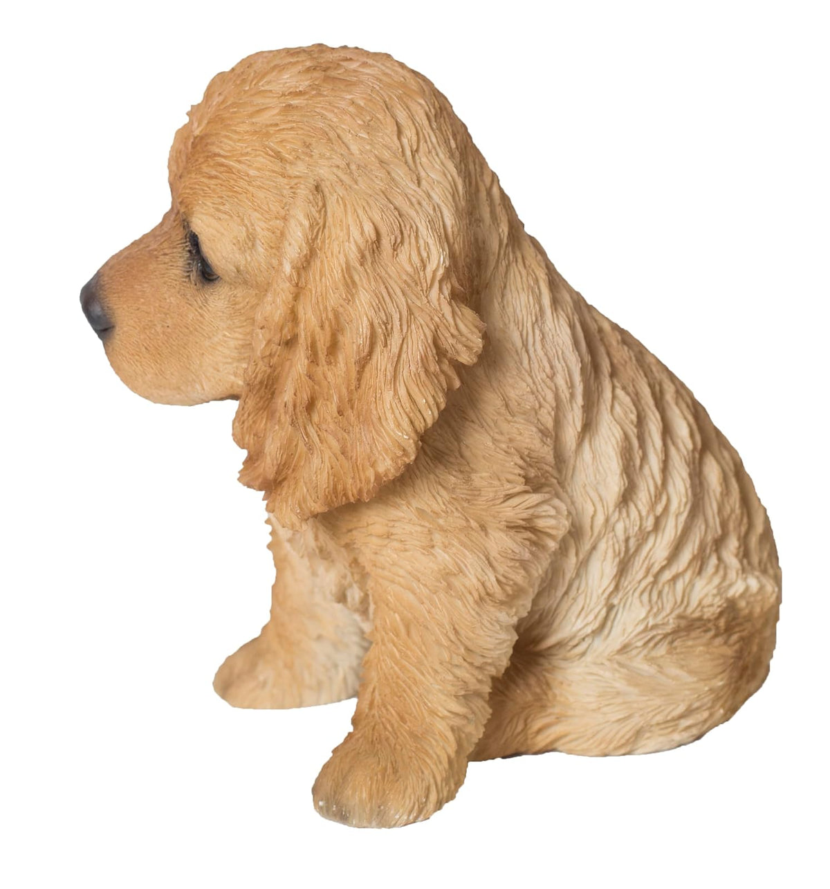 Hi-Line Gift Ltd. - Estatua de Cocker Spaniel de Color Crema