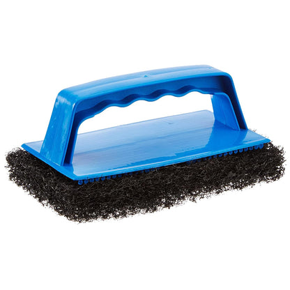 STAR BRITE Almohadilla de exfoliación con asa, Elige Entre 3 Texturas Diferentes - Coarse, negro