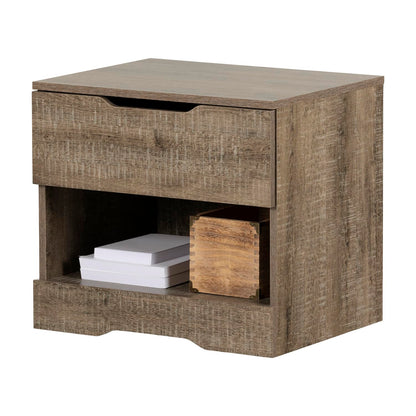 South Shore Buro para recamara con 1 Cajon. Muebles para recamara, mesas de Noche Furniture