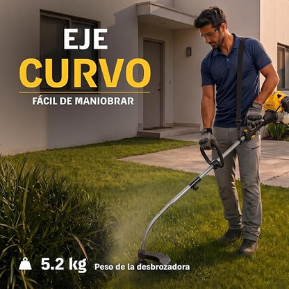 Pretul DES-25P, Desbrozadora a gasolina 25 cc mango "D", 17" corte