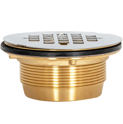 Eastman 15306 - Drenaje para ducha (latón, IPS, 5 cm, acero inoxidable, 5 cm)