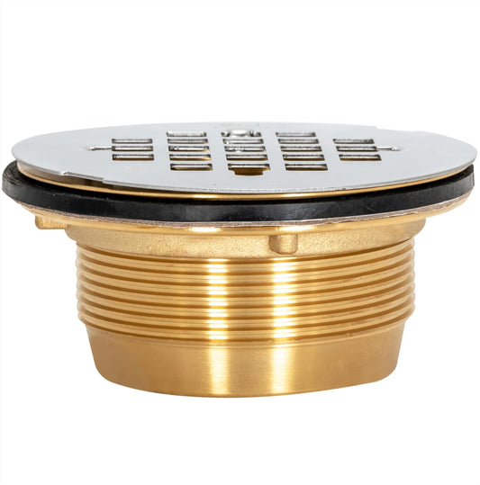 Eastman 15306 - Drenaje para ducha (latón, IPS, 5 cm, acero inoxidable, 5 cm)