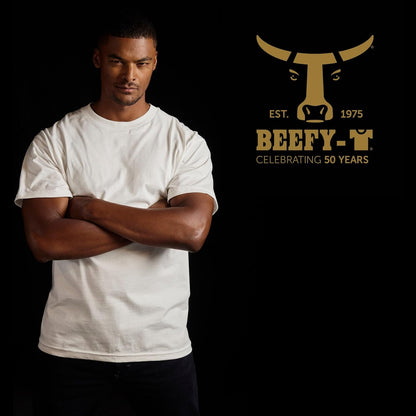 Hanes Beefy-T de Manga Corta para Hombre (Paquete de 2)