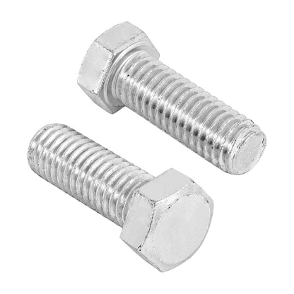 Fiero Tornillo Tipo Máquina Acero Galvanizado, Cabeza Hexagonal, 30 Piezas - 7 - 16 x 1 1 - 4"