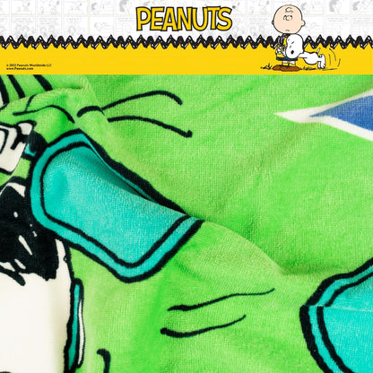 Franco Collectibles Peanuts Snoopy Pickleball Tennis Toalla de baño, Piscina y Playa, 152 x 76 cm, (Producto 100% Oficial de Cacahuetes)