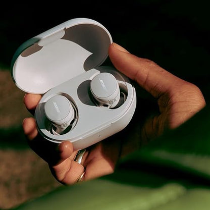 Bose Auriculares inalámbricos con reducción de Ruido QuietComfort, Auriculares Bluetooth Lifestyle con reducción Activa de Ruido, hasta 8.5 Horas de duración de la batería, Color Blanco