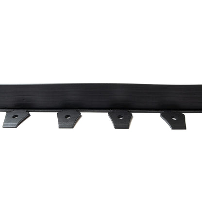 Easyflex - Kit de Bordes de Pared de 2.5 Pulgadas de Alto, sin excavaciones, 100 pies, Color Negro