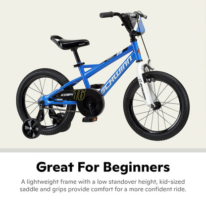 Schwinn Koen - Bicicleta para niño, con Cuadro SmartStart para Adaptarse a Las Proporciones de tu Hijo