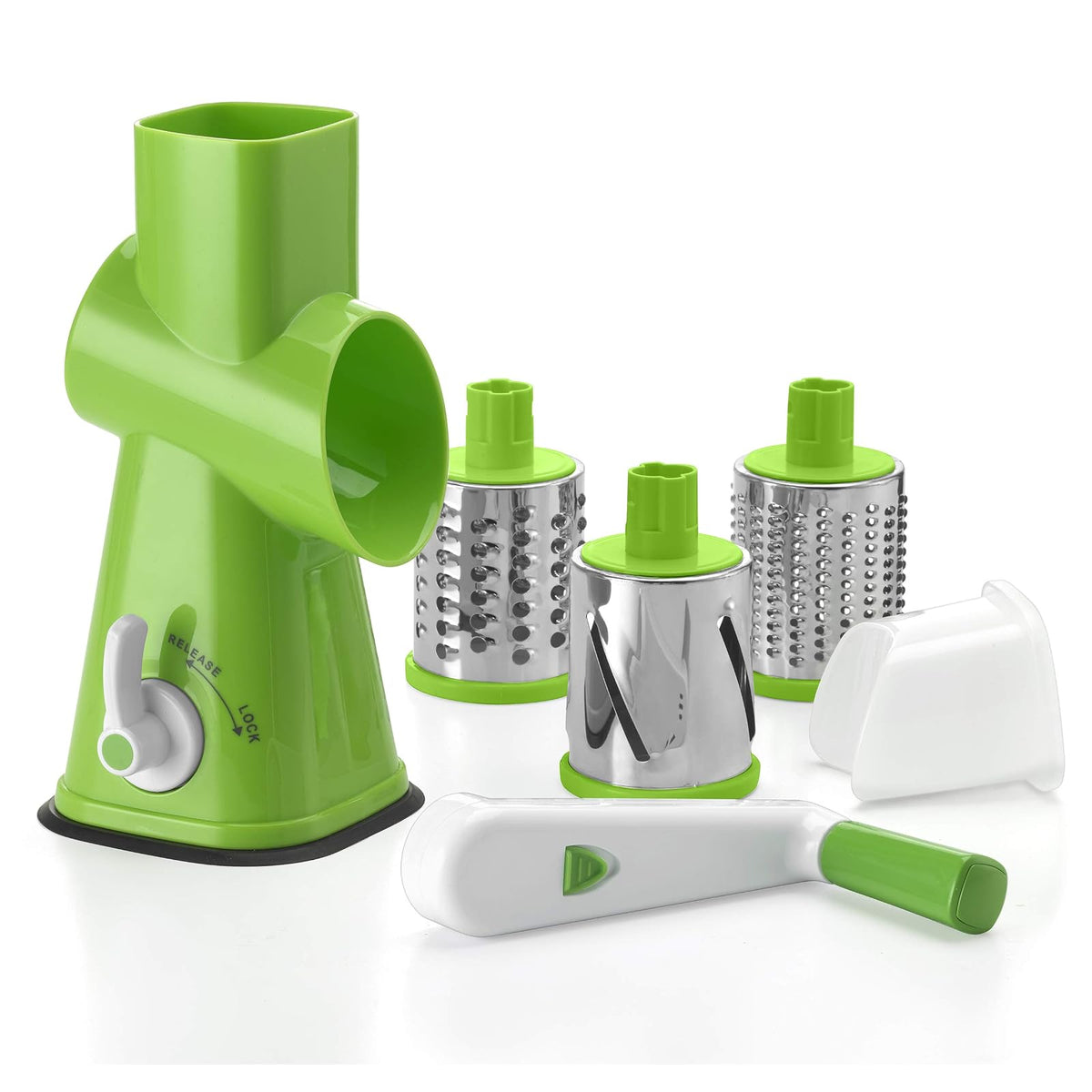 Cuisinart Fresh Slice Rallador de tambor, verde/blanco