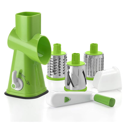 Cuisinart Fresh Slice Rallador de tambor, verde/blanco