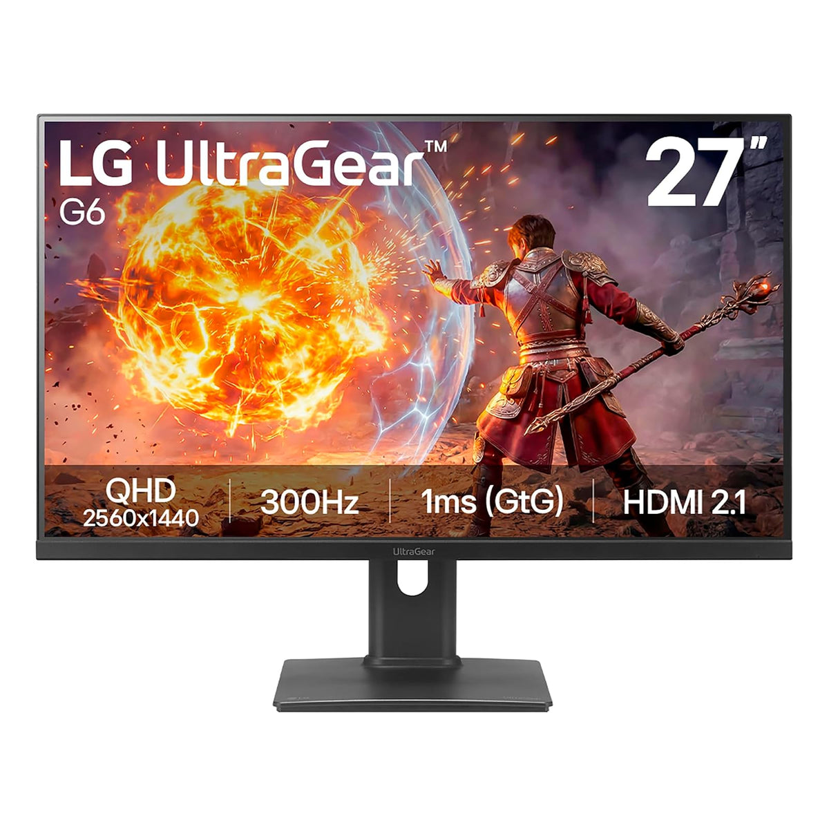 LG Monitor 27G64NA-B Gaming Ultragear G6 de 27 Pulgadas y 300 Hz