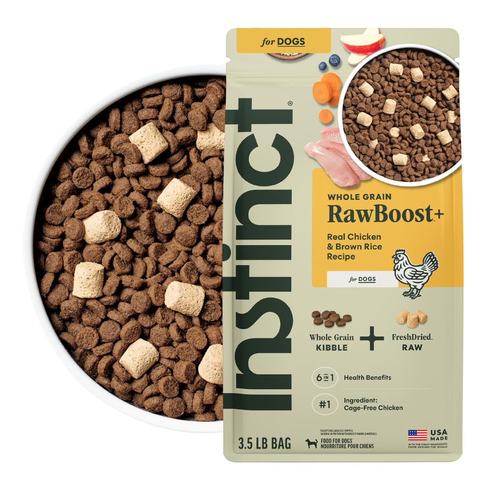 Instinct Raw Boost Croquetas para Perro con Carne Cruda Liofilizada - Pollo - 1.59 KG