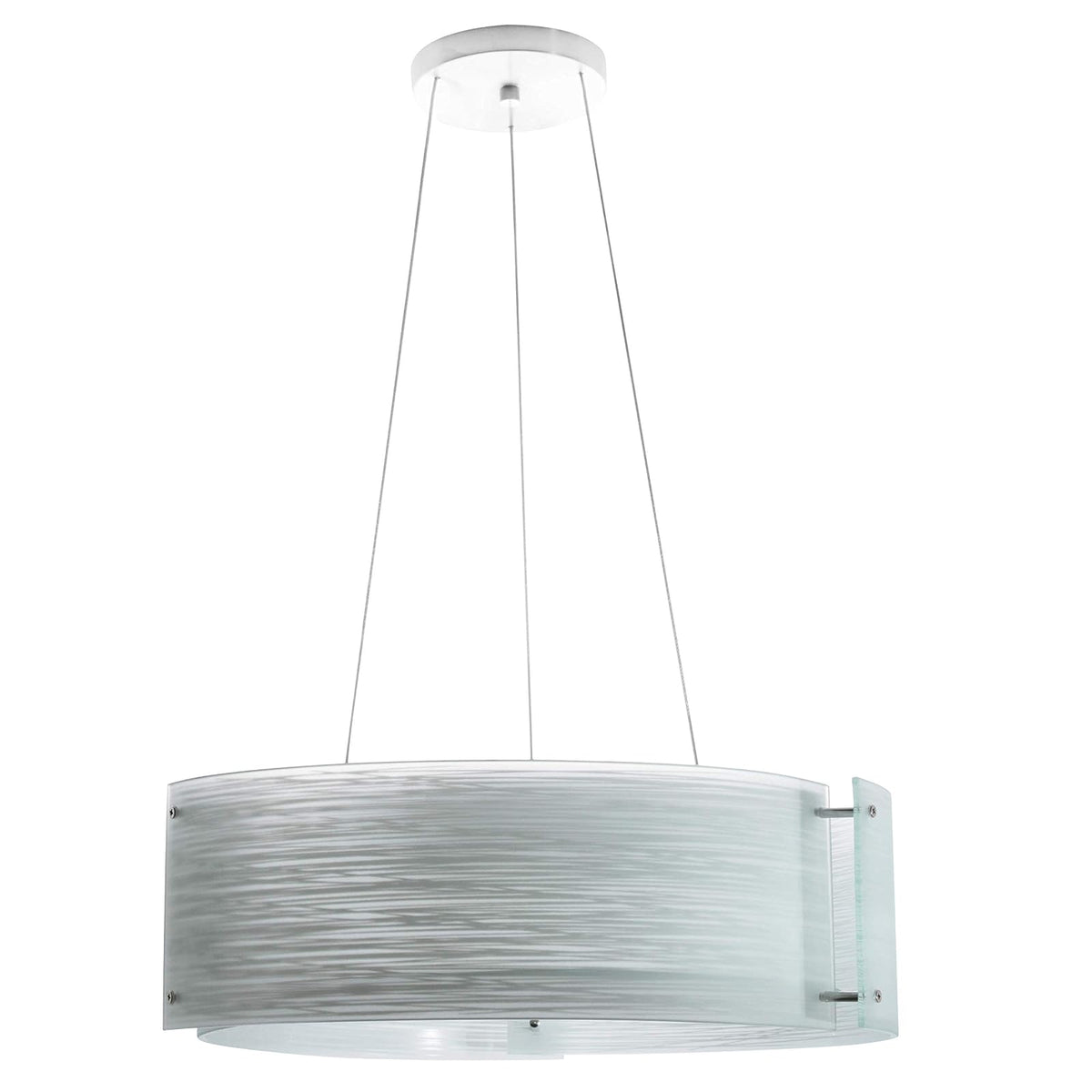 MAXXI HB-CL1021/VD Candil Decorativo Techo, Pantalla Vidrio Esmerilado