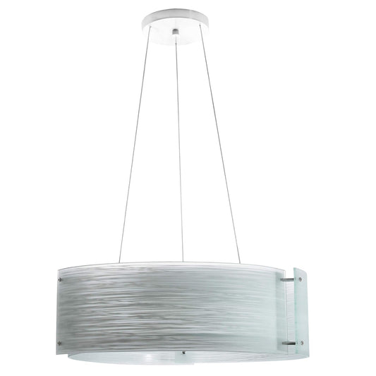 MAXXI HB-CL1021/VD Candil Decorativo Techo, Pantalla Vidrio Esmerilado