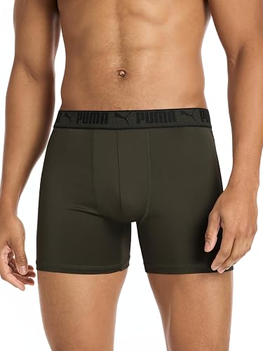 Puma Training Fit Anti-Odor 5 Pack Boxer Briefs Ropa Interior de Hombres Hombre