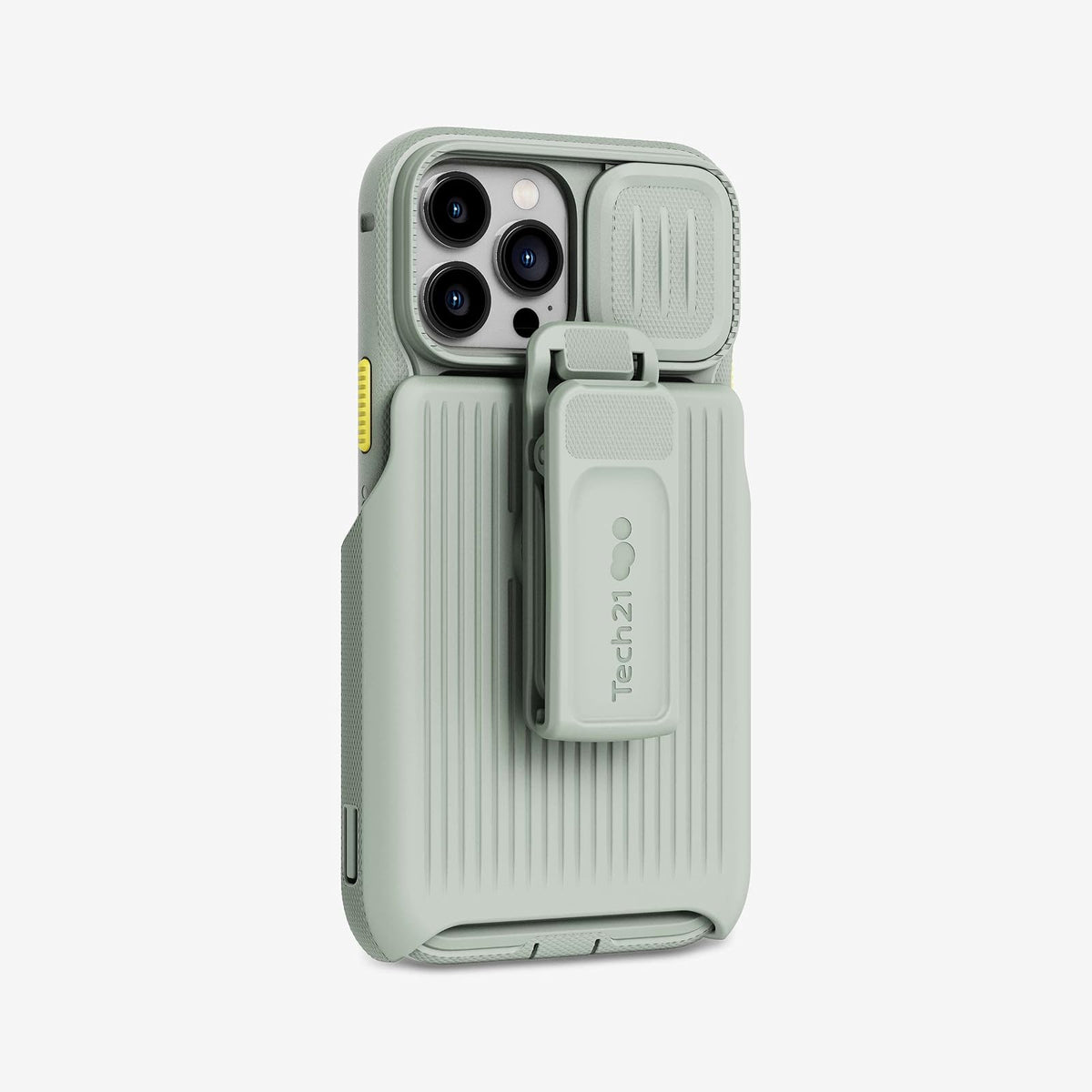 tech21 EVO MAX - Funda para iPhone 13 Pro MAX Ultra Protectora y Resistente con Funda y protección contra caídas múltiples de 20 pies