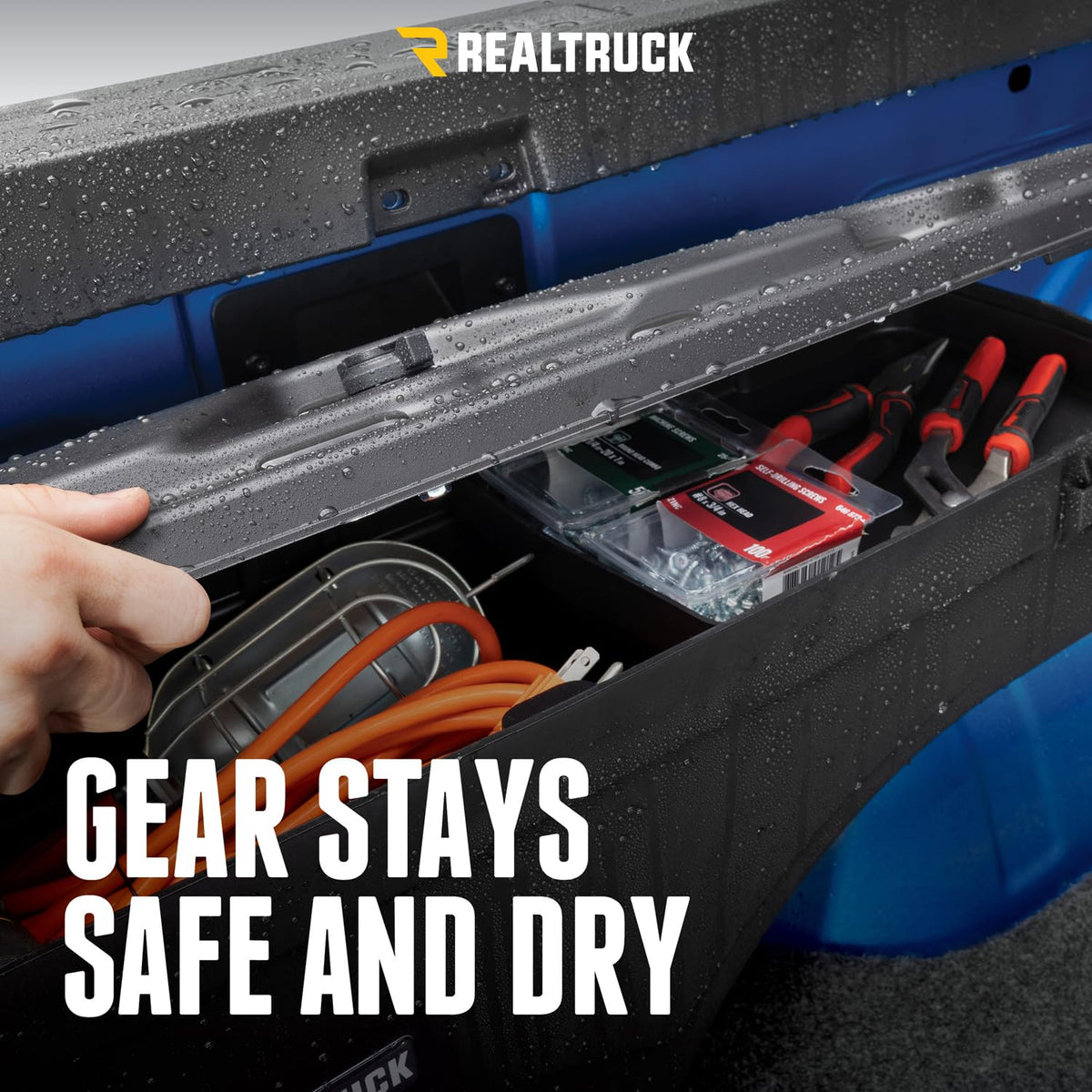 UnderCover SC101D - Caja de almacenamiento para cama de camión (compatible con Chevy/GMC Silverado/Sierra 1500-3500 de 1999 a 2007, color negro