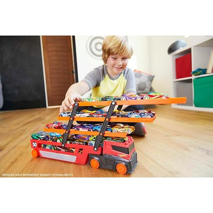 Hot Wheels City Pista de Juguete Mega Remolque para niños de 3 años en adelante