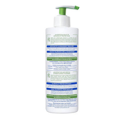 Mustela Liniment, Natural No-Rinse Baby Cleanser for Diaper Change, with Extra-Virgin Olive Oil, 13.52 Fl. Oz