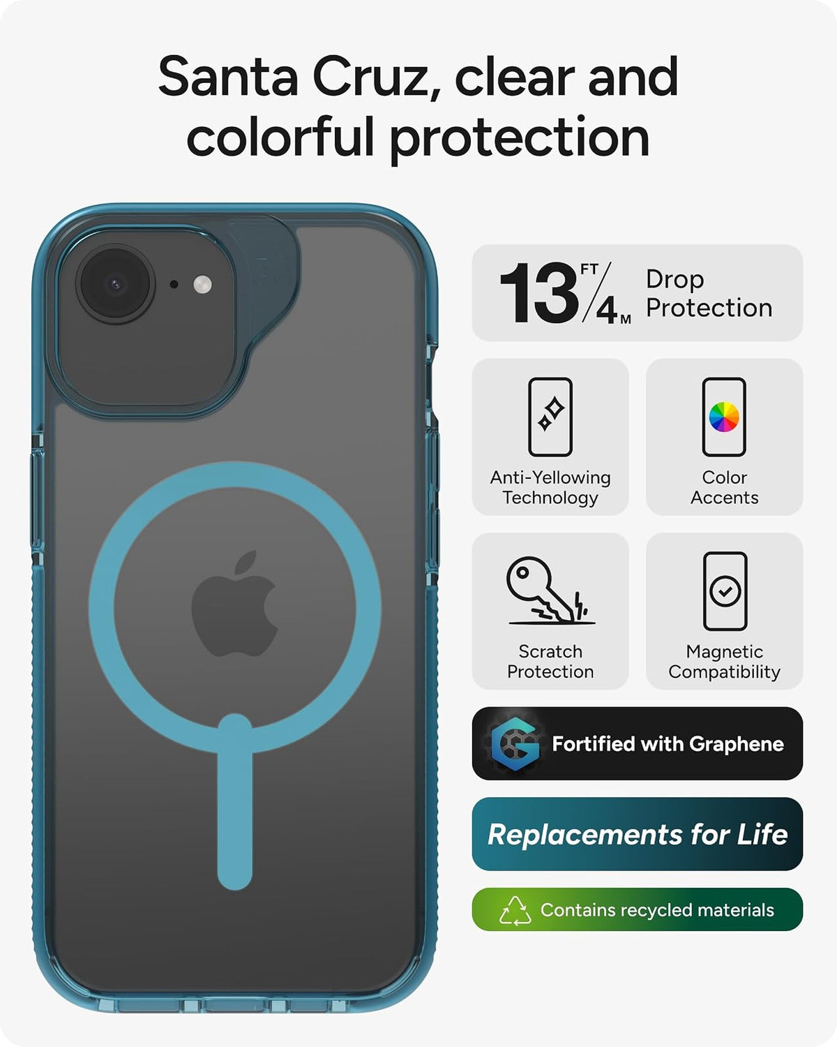 ZAGG-Cases-Santa Cruz Snap-Apple-Arches/15/14/13-FG-RTRBLU