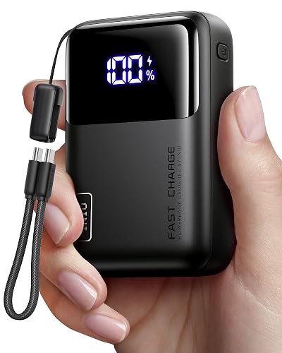 INIU Power Bank, Cargador portátil Ultra Compacto de 20000 mAh, 65 W, USB C, Carga rápida PD QC, Paquete de batería Externa de 3 Salidas para Laptop, MacBook iPad, Tablet, Vapor, iPhone 16 15 14 Pro