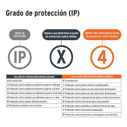 Truper LI-CA-460R, Linterna de minero 460 lúmenes recargable con sensor