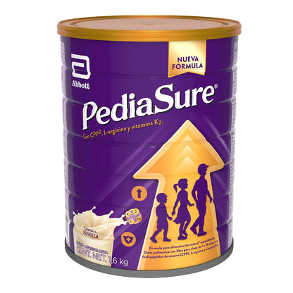 PediaSure Alimentación Especializada en Polvo para Niños 1-10 Años, 1600 g - Vainilla