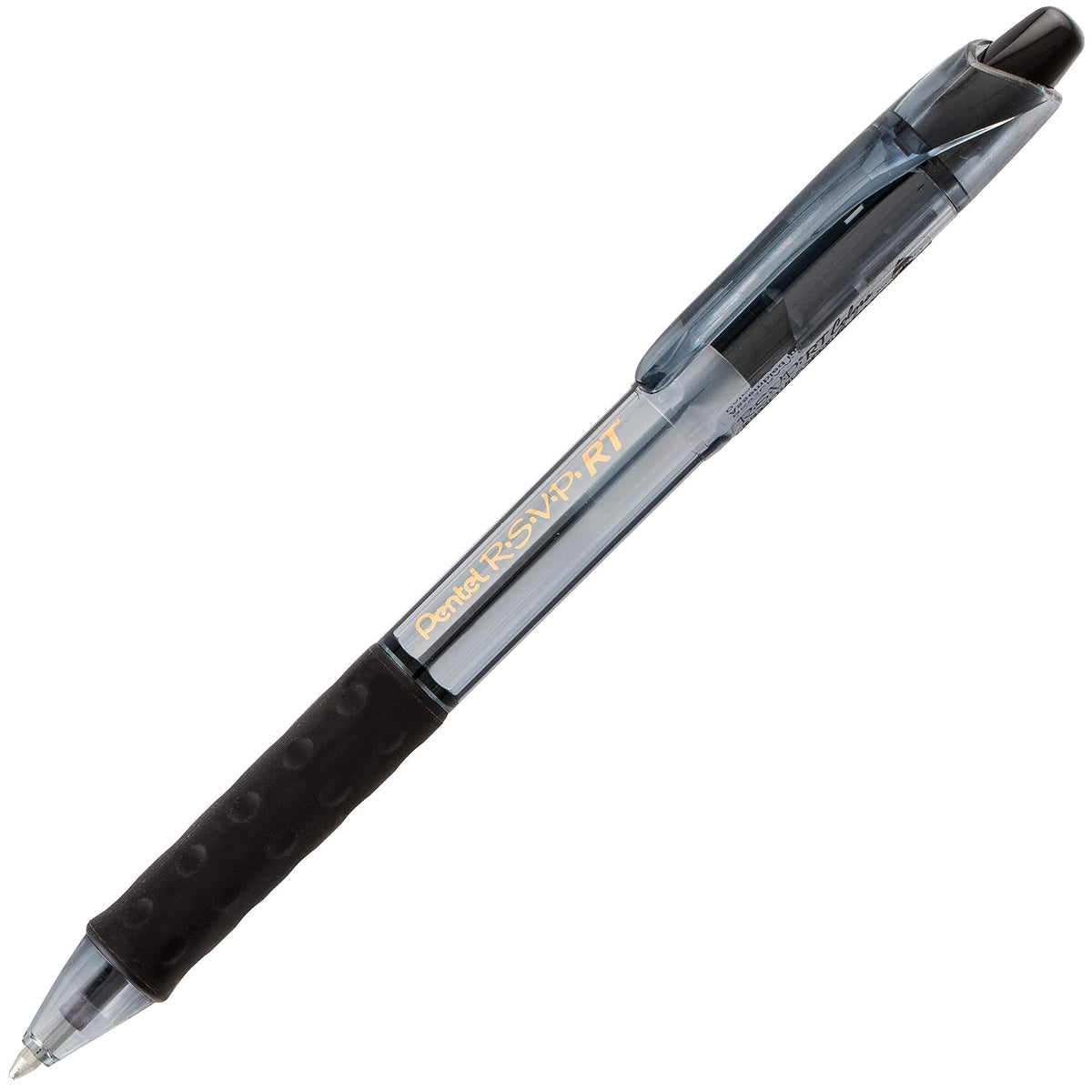 Pentel R.S.V.P. RT Colors New Retractable Ballpoint Pen, Medium Line, Assorted Ink Colors, Pack of 8 ()