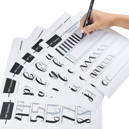 Tombow 56191 Juego de letras avanzadas Incluye necesidad de mejorar tus letras de mano