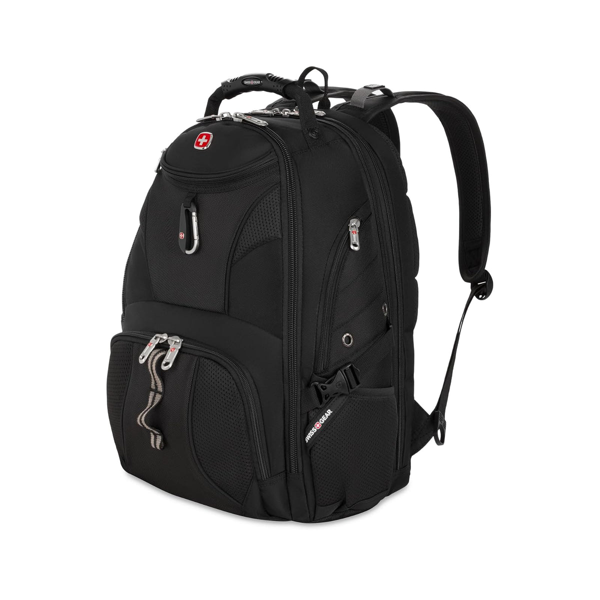 SwissGear 1900 ScanSmart Mochila para Laptop 17" con Compartimento TSA - 19-Inch - Negro