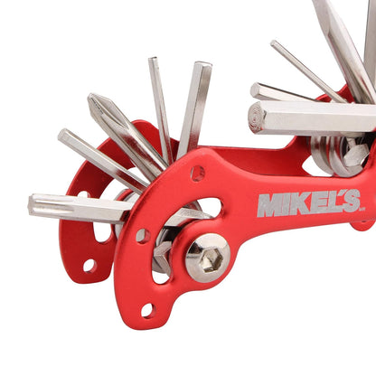 Mikel's MHC-101 Kit Multiherramienta para Ciclista 10 en 1