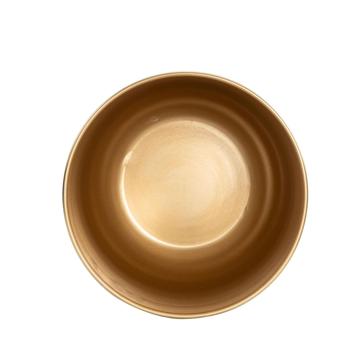 CosmoLiving by Cosmopolitan - Maceta Grande de Metal para Interiores y Exteriores, con Soporte extraíble, Juego de 2 macetas de 19 Pulgadas, 22 Pulgadas de Alto, Dorado