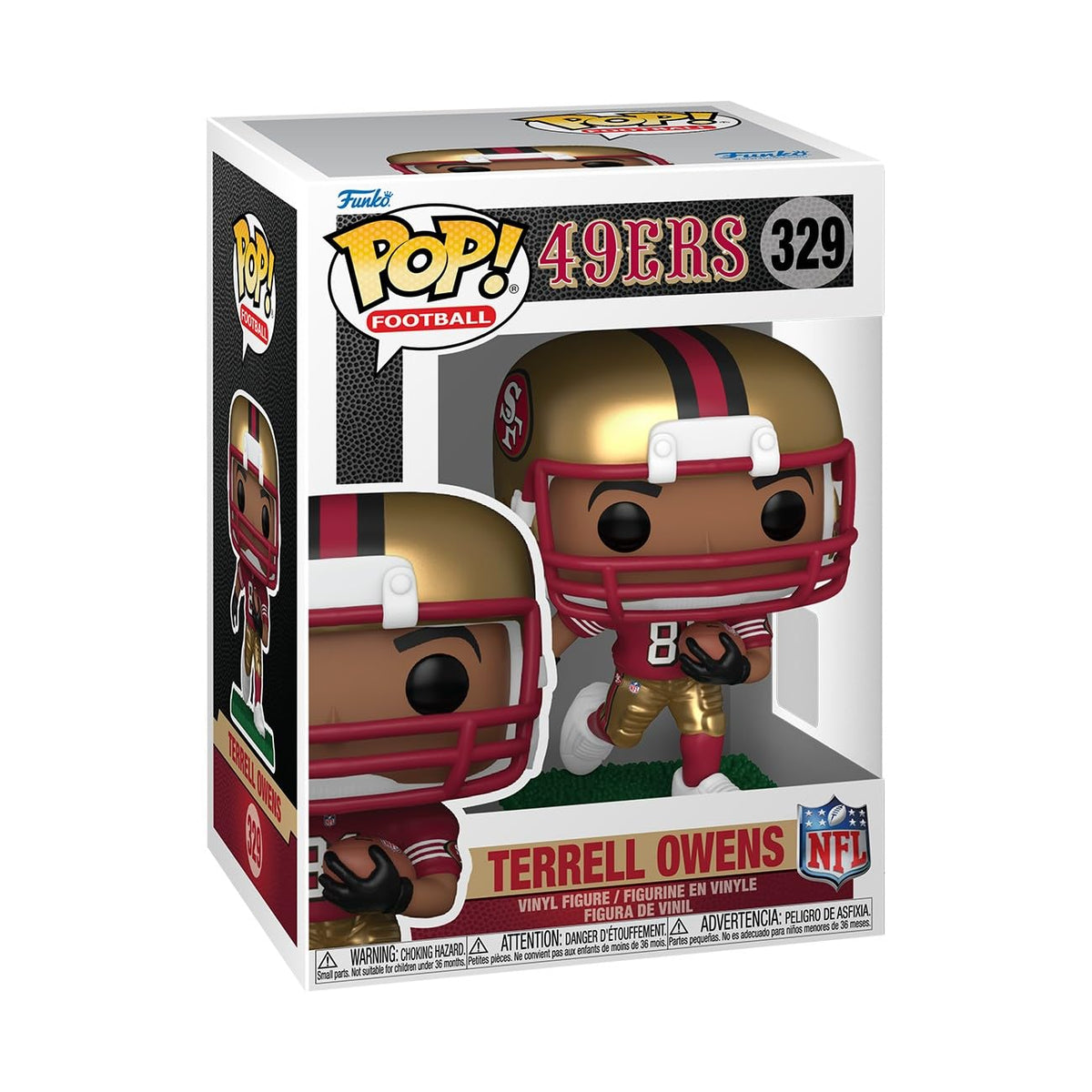 Funko Pop! NFL Legends Troy Polamalu Steelers Figura de Vinilo - Multicolor - One Size