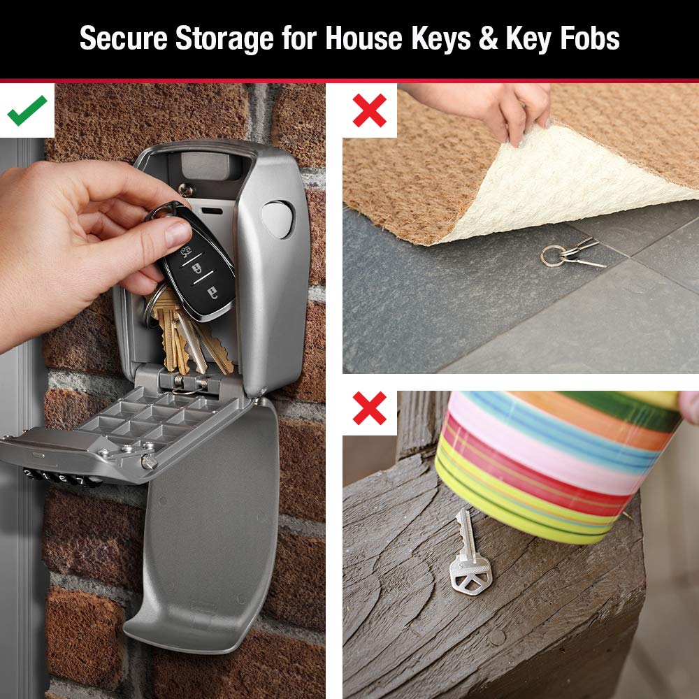 Master Lock 5415D Caja de Llave de Alta Resistencia Soporte Pared
