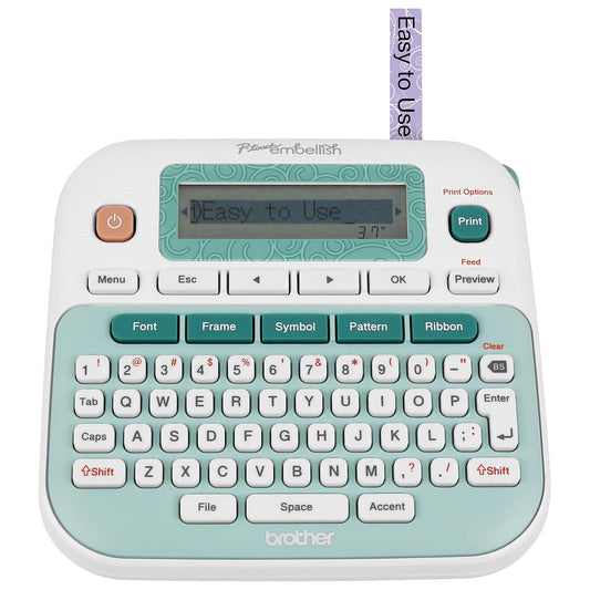 Brother - P-touch Embellish PT-D215e Impresora de listones y cintas