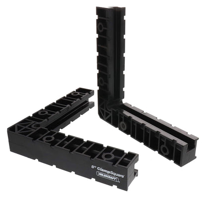 Milescraft 7350 Kit de abrazaderas para cercas, posicionamiento de sujeción de esquinas de 100-90°, cuadrados de ensamblaje y abrazaderas para cercas. Funciona en esquinas interiores o exteriores. Co