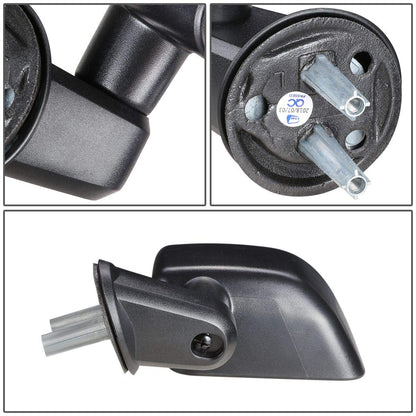 DNA Motoring Espejo Lateral Izquierdo Manual Jeep Wrangler OEM-MR-CH1320271