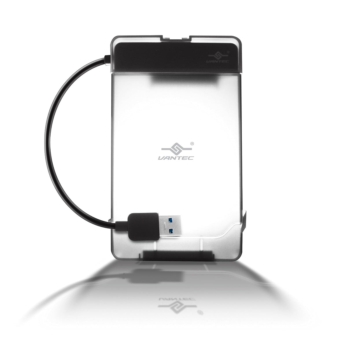 Vantec Adaptador USB 3.0 a 2.5" SATA HDD con funda (CB-STU3-2PB)