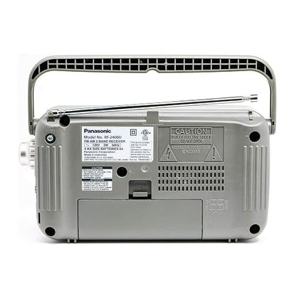 Panasonic RF-2400 Portátil Negro - Radio (Portátil, AM, FM, 88 - 108 MHz, 530 - 1600 kHz)