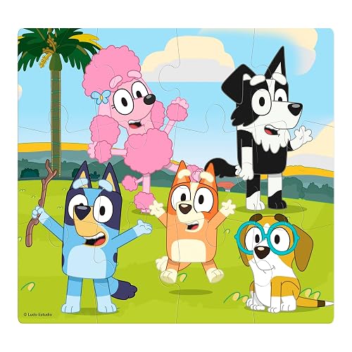Novelty Televisa Rompecabezas Infantil Foam, Bluey