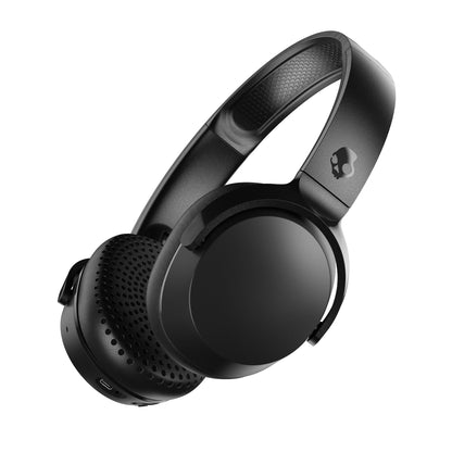 Audífonos Skullcandy Riff 2 On-Ear Inalámbricos, 34 Horas de Batería, Micrófono, Compatibles con iPhone, Android y Dispositivos Bluetooth, Negro