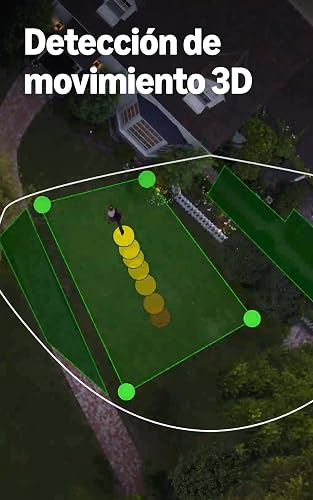 Cámara con luz de enfoque inalámbrica Ring Pro (Spotlight Cam Pro) - Detección de movimiento 3D, conversación bidireccional con Audio+ y Wi-Fi de doble banda, negra