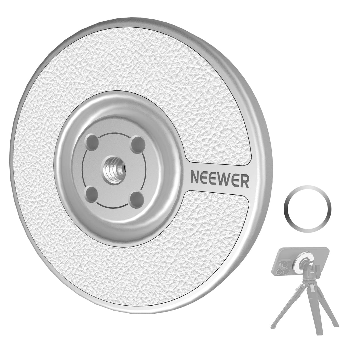 NEEWER Soporte de Trípode Magnético para Celular Compatible con MagSafe - PA080