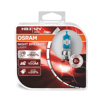 OSRAM 9005NL Night Breaker Laser Foco Principal HB3 Blanco para Automóviles